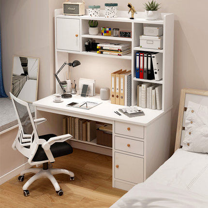 Desk simple office computer table home wooden study desk书桌