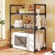 Oven Kitchen Rack Microwave Multi Functional Double Lay