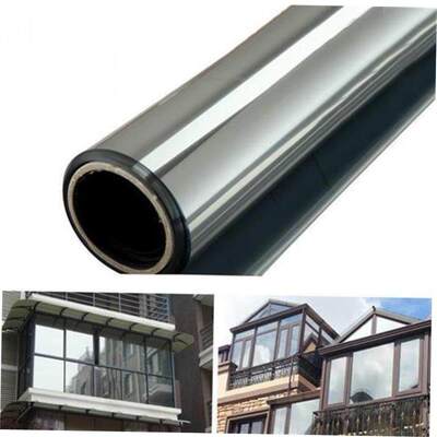 One Way Solar Reflective Mirror Insulation Window Film Tint