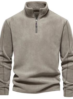 New Turtleneck Sweater Casual Men's Rollneck Knitted Sweater