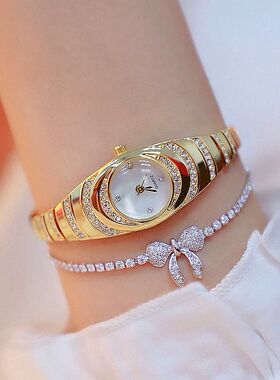 Ladies Quartz Wrist Watches Dress Watch Women Crystal Diamon