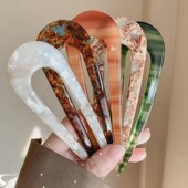 Cli Acetic Trendy Girls Shaped Hairpin Fork Acid Hair