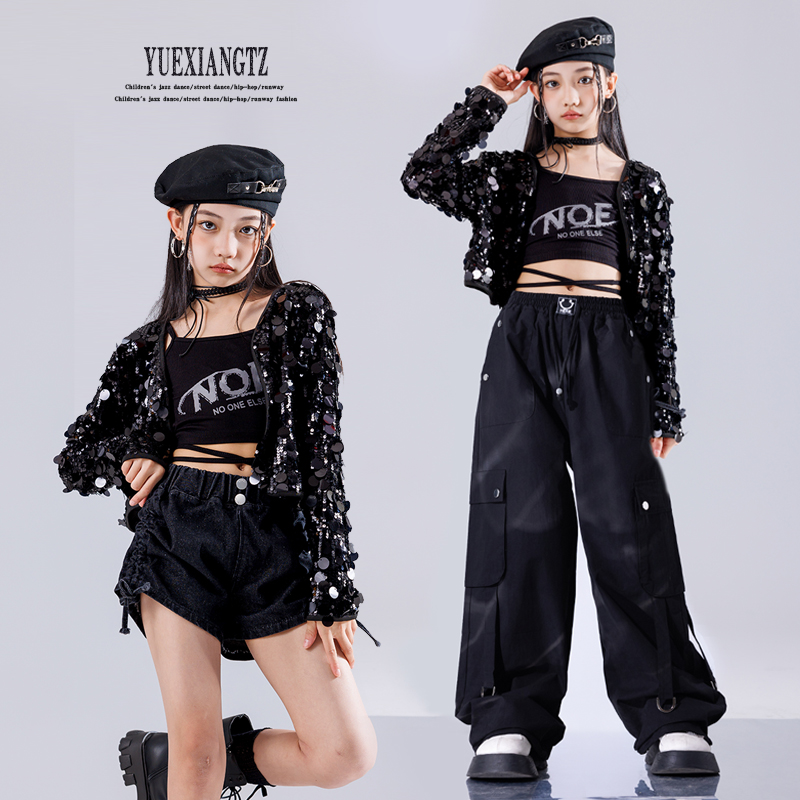 女款韩版爵士舞演出服