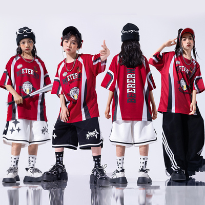 男女同款嘻哈街舞演出服