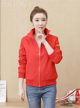 香港TIMO外套女减龄洋气百搭小个子秋季短款风衣夹克棒球服上衣