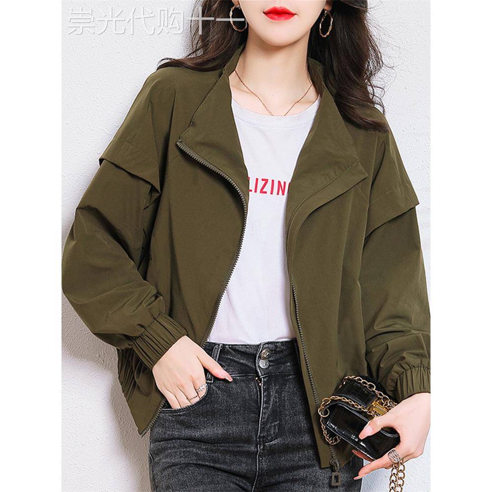 潮牌洋气减龄短外套女2025春秋韩版休闲显瘦气质小个子棒球服夹克