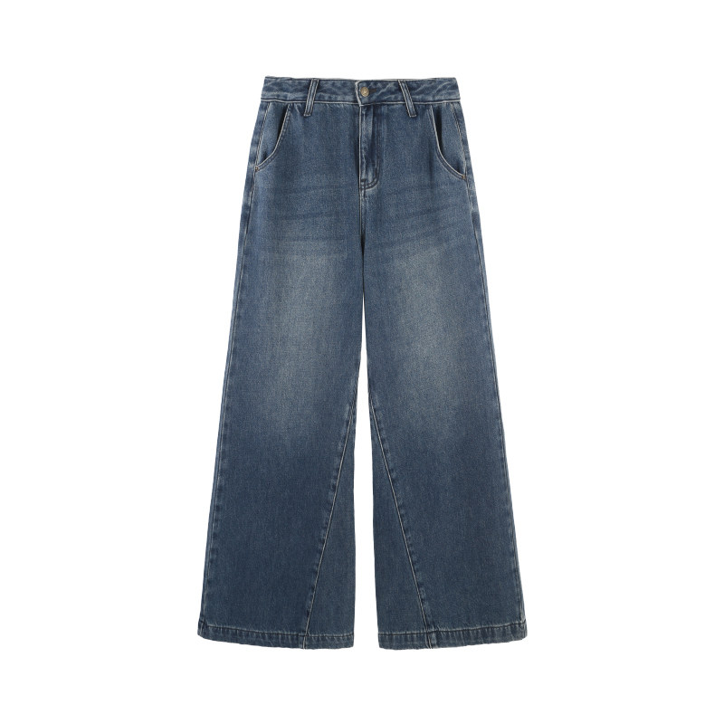 邓大哈 复古牛仔裤女士水洗工艺时尚百搭下装春季新款通勤休闲,女装/女士精品,牛仔裤,淘宝优惠券,粉丝福利购,淘宝优惠卷