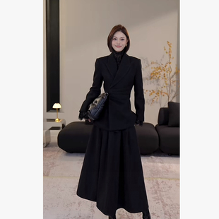 DENGDAHA「职场启示录」通勤风 西装肌理挺括上衣外套HBZXP720080