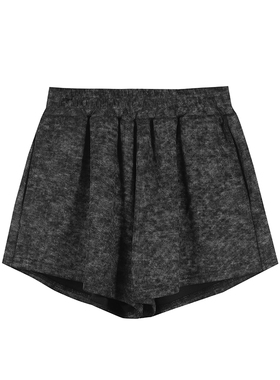 【大哈】复古宽松设计感卫衣裤高腰女短裤HBZO661015 nnassa