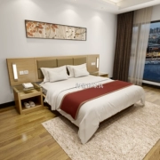 Nội thất khách sạn tiêu chuẩn giường ngủ đầy đủ bộ đơn giản hiện đại đơn giản nhanh chóng cho thuê khách sạn giường - Nội thất khách sạn
