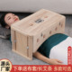 艾灸盒随身灸木制家用肚子腹部艾灸箱盒子通用美容院专用器具大全