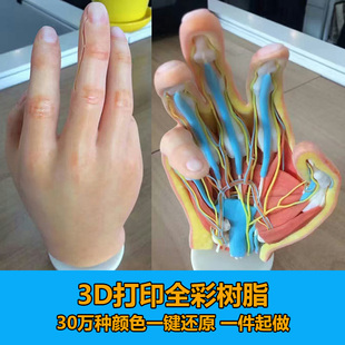 全彩3D打印医疗教具盲盒IP模型定制企业礼品卡通公仔摆件制作打样