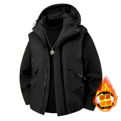 羽绒棉服马甲男士秋冬季背心外套