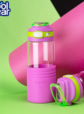 美国igloo高硼硅玻璃水杯大容量高颜值随身运动便携耐高温防摔