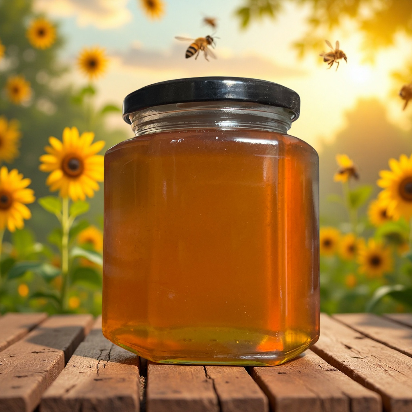 广西蜂蜜纯正土蜂蜜农家自产无添加百花结晶家养正宗峰蜜