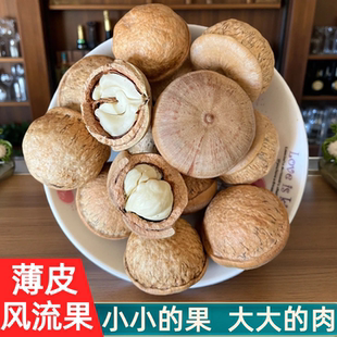 广西野生风流果新鲜薄皮肉厚手选石头果正品切开厚鳞柯500g泡酒料