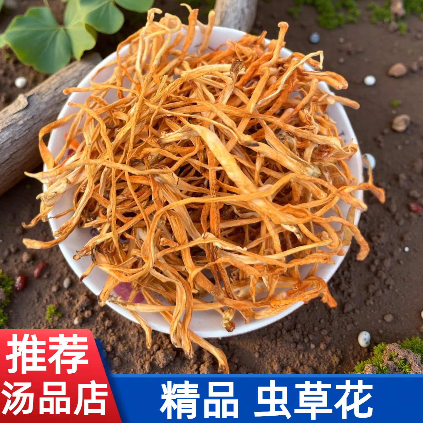 新鲜虫草花干货精选无硫蛹虫草北金虫草沈阳孢子头250g煲汤材料
