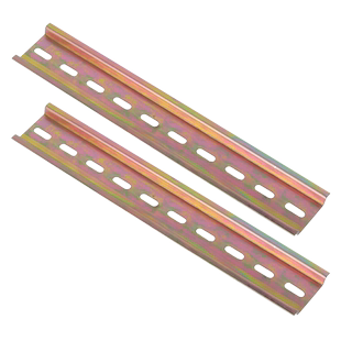 国标C45导轨35MM宽 继电器空开接线端子DZ47断路器通用卡轨底座