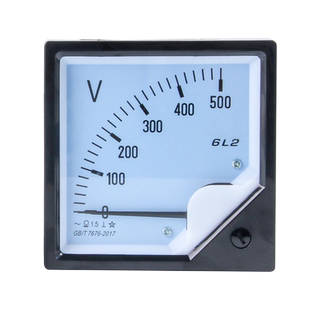6L2交流指针式电流表电压表头450V频率功率因数100A200A