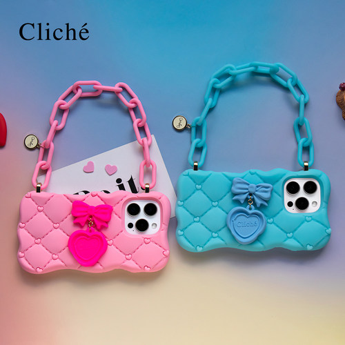 CLICHE手机壳链也是硅胶的壳子