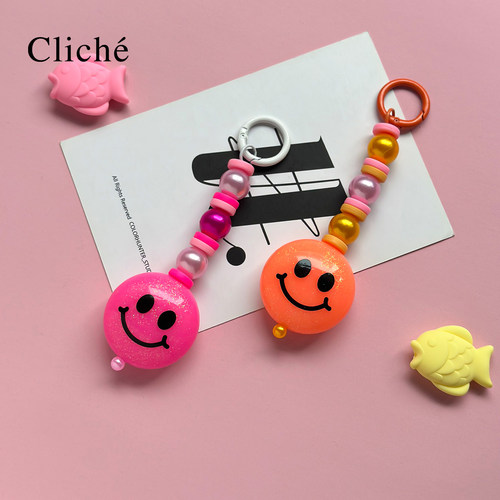 CLICHE原创可爱开心笑脸挂饰