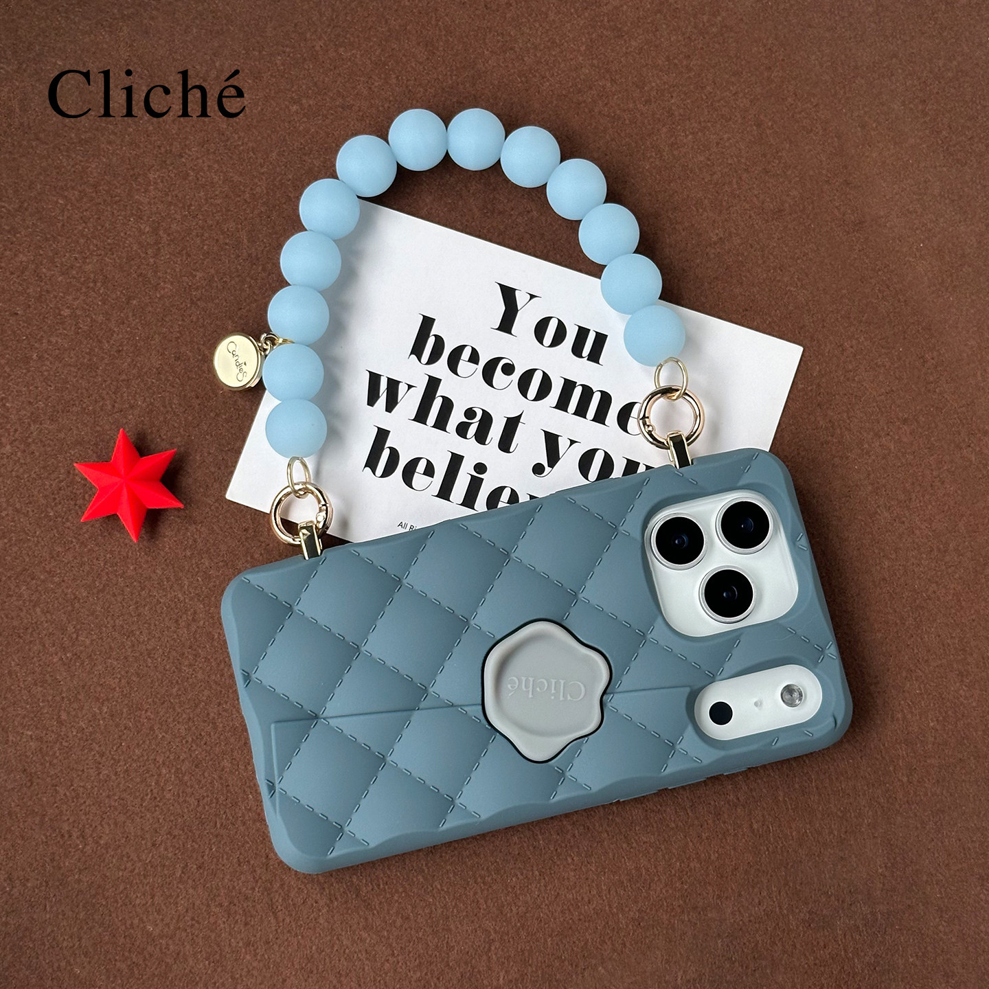 CLICHE原创女生17PM硅胶手机壳