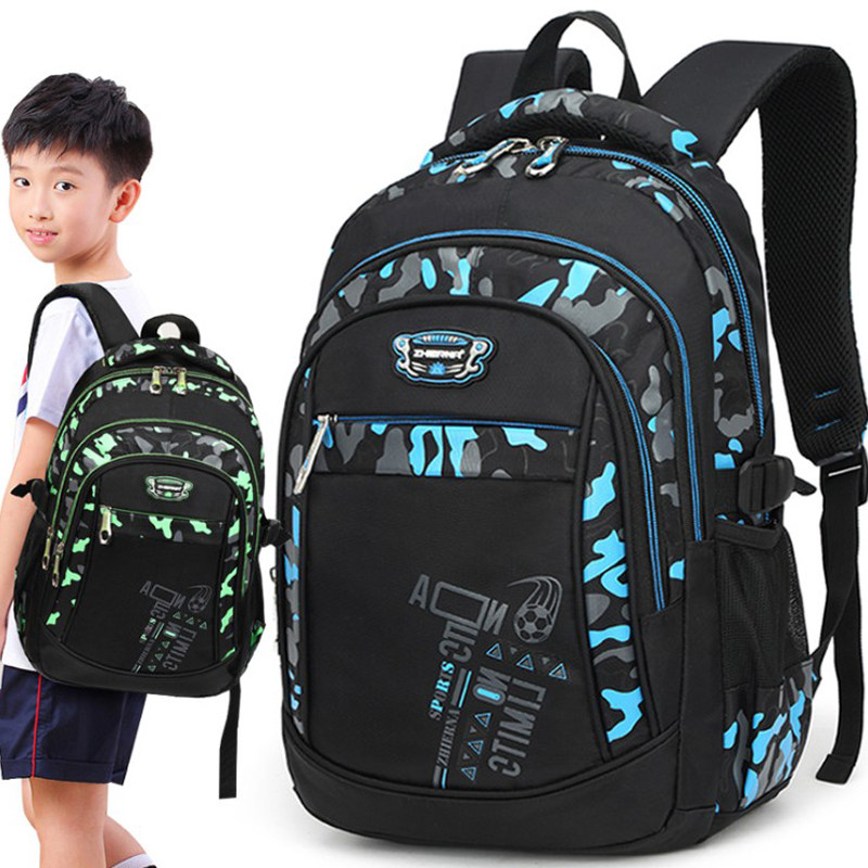 韩版小学生书包男生1-3-4-6一三到六年级双肩包6-12周岁儿童背包