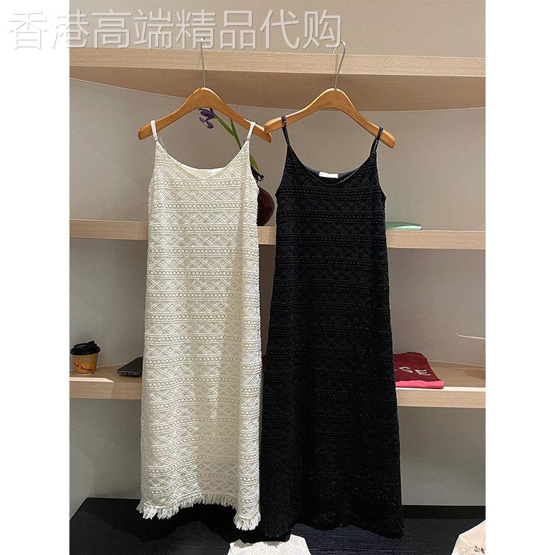 欧洲站法式温柔御姐风吊带洋装女装2025夏季新款小众设计感大尺码