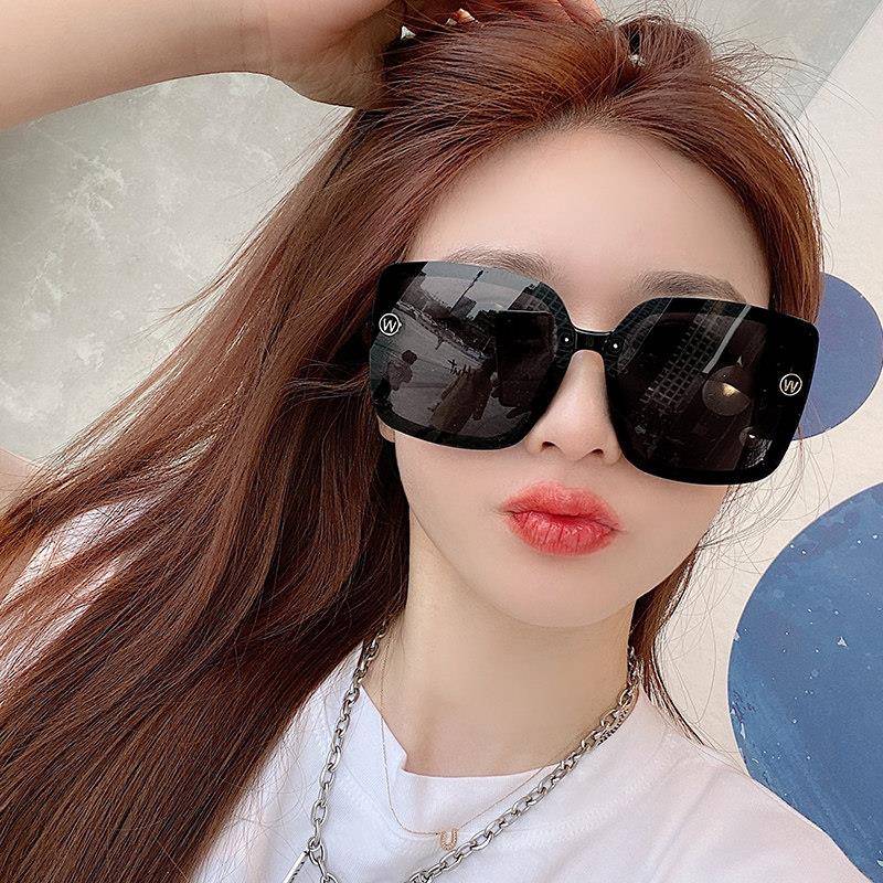 香港I.Tgreg新款太阳眼镜女超大框方形太阳眼镜女ins潮大脸显瘦抗