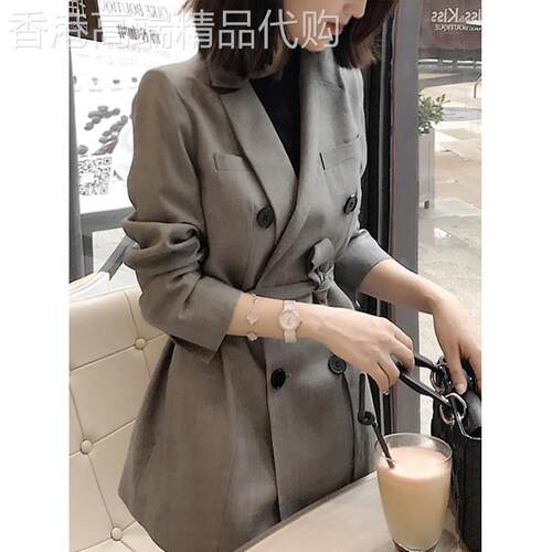 秋冬新款女装2026年独特西服西装外套设计感小众女外套修身高级感