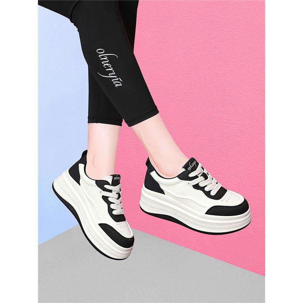 REMNY ZCCI鞋子女2025新款爆款春秋老爹鞋厚底增高运动休闲鞋百搭