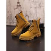 覆古马丁靴男厚底增高百搭工装 BoutiqueCa Senlh舒适匠心制作 靴