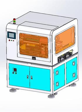 撕膜机 自动撕膜设备 带工程图 X2968  3D图纸 机械设计素材 SCAD