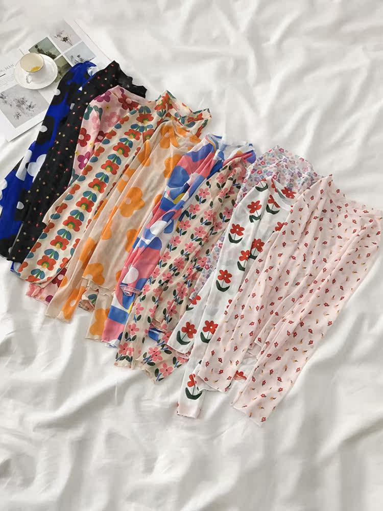 Chiffon drive a car Sense of design Large Cotton and hemp children Wave girl Pink stripe HyunA Sunscreen Long sleeve armin the Women's clothing/Boutique , T-shirt  category - from Buy2taobao.com to provide professional Taobao agent buy service