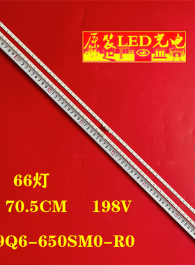 适用QA65Q60RAJXXZ灯条L1_Q60_F5 R1.0_T6A_100 CFM_S66 LM41-008