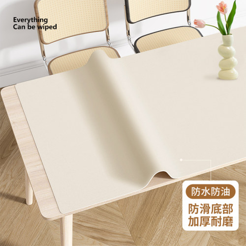 纯色pvc书桌垫桌布防污