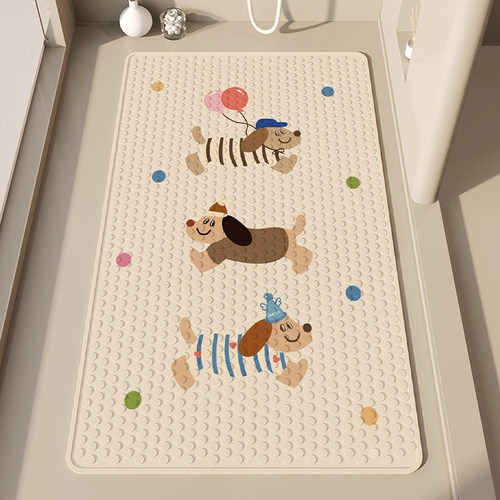 淋浴防滑垫pvc洗澡专用吸盘地垫