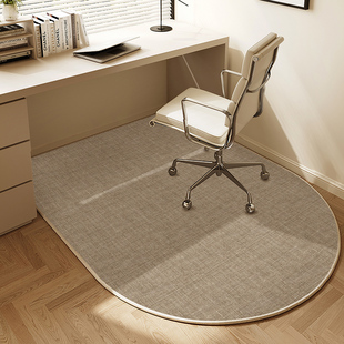 卧室地毯轻奢高级感书房书桌学习椅地垫电竞转椅加厚防滑脚垫垫子