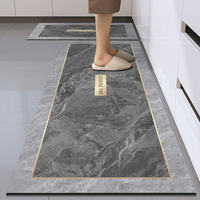 Diatom mud kitchen floor MATS are waterproof, anti-slip and dirt-resistant. Household carpets can be wiped, dry quickly, are oil-resistant and do not require washing. Door floor MATS thumbnail 3