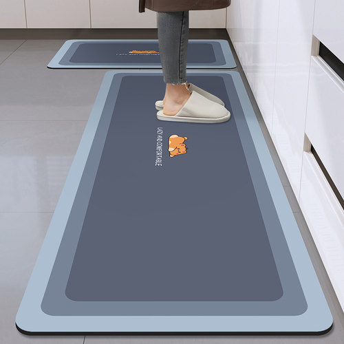 厨房地垫吸水防滑耐脏易清洗