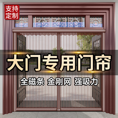 2026新款别墅农村大门防蚊虫门帘