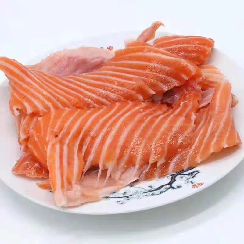 三文鱼边角料三文鱼腩鲑鱼