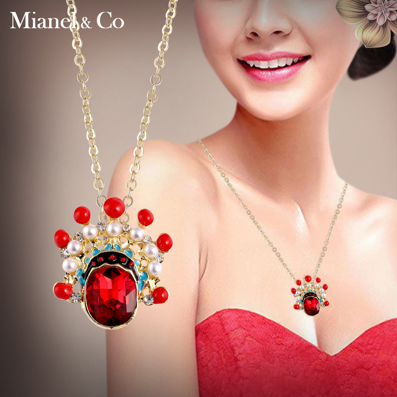 New Forbidden City MAK Clavicle chain Acial makeup in Beijing Opera Huadan Necklace Simplicity temperament personality high-grade Jewelryin the Accessories/Fashion Jewelry, Necklace  category - from Buy2taobao.com to provide professional Taobao agent buy service