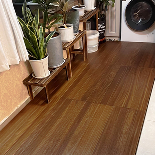 室内阳台防腐木改造不防水阳光房地面免龙骨铺设无缝实木地板地台