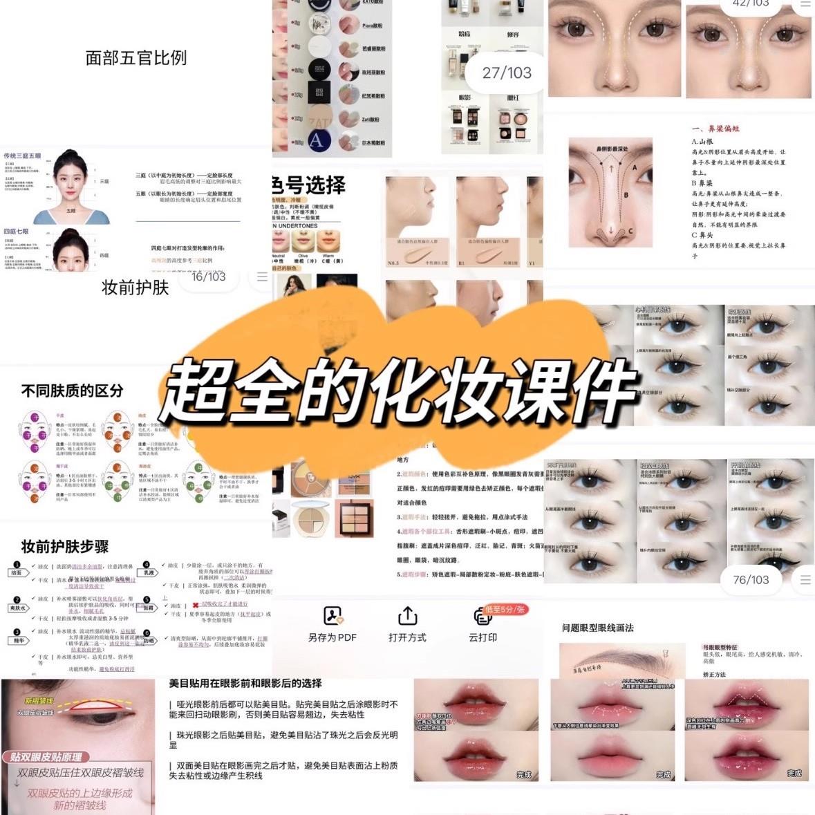 超全面化妆课件  化妆基础知识 化妆造型ppt课件