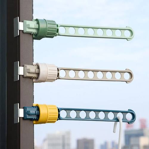 Window Frame Clothes Hanger Portable Hanging Drying Rack Ind