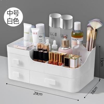 Drawer cosmetics lipstick shelf dresser make-up storage box