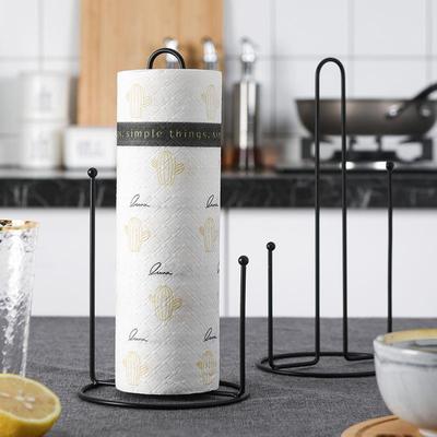 Kitchen Roll Paper Towel Holder Bathroom Tissue Stand Rose G