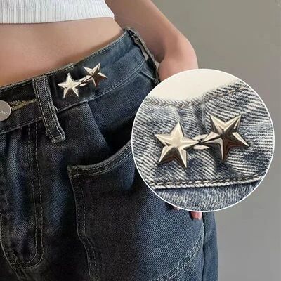 Mental Star Belt Adjustable Seamless Invisible Waistband Buc