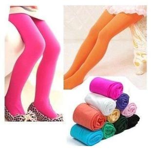 14color Girl Kids Tights Pantyhose Socks Leggeings Stockings